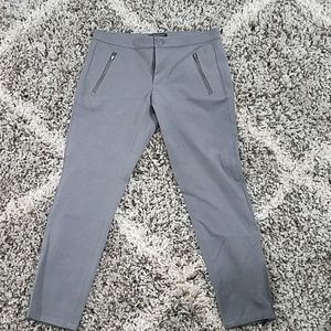 NWT Banana Republic Gray Sloan Crop Pant 4p